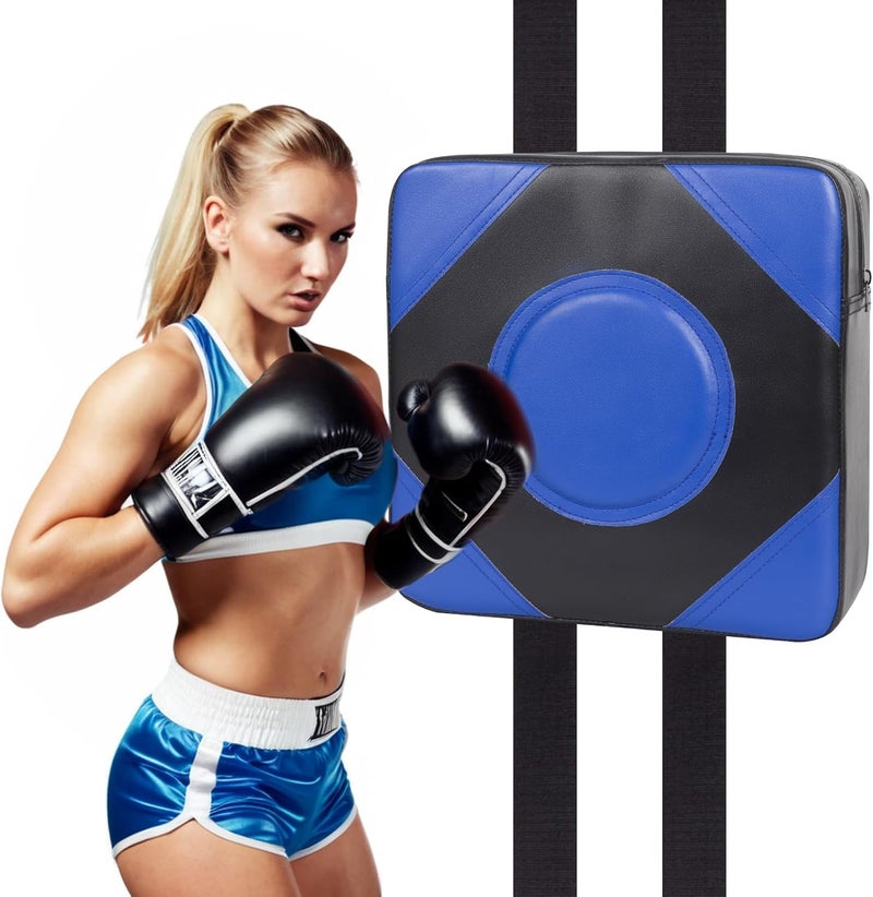 LuiceABC Wall Punching Boxing Pad, Wall Focus Target Foam, Boxing Fitness Wall Punch Bag, Leather and High Elastic Sponge Bag for Sports Training, Adjustable Height - Image 2
